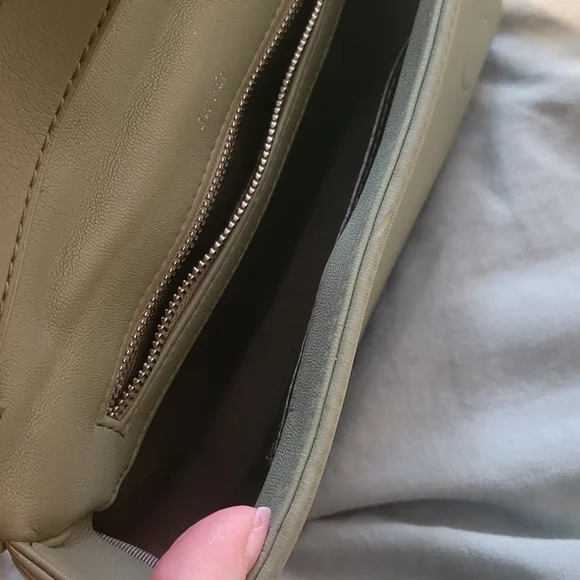 JW Pei Green Basket Weave Crossbody - Picture 3 of 4